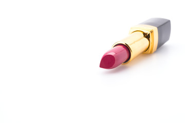 Lipstick isolated on white