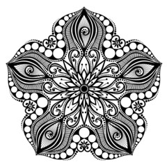 Vector Abstract Sea Starfish. Patterned design
