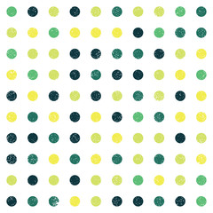 Vector circle pattern background with a grunge texture overlay