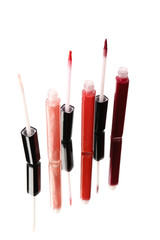 Beautiful lip glosses, close-up