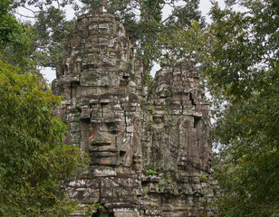 Khmer temple detail