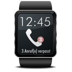 smartwatch verpasste Anrufe