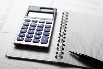 work on the calculator and papers