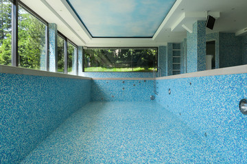 interior, empty pool