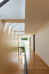 modern building, interior