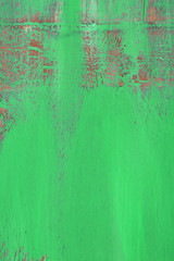 Green old wooden background