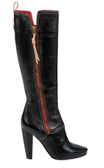 fashion boot isolated on white