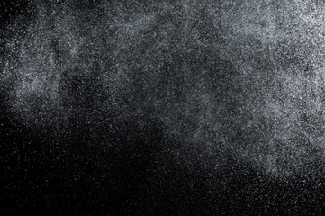 Abstract splashes of water