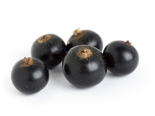 Black currants closeup