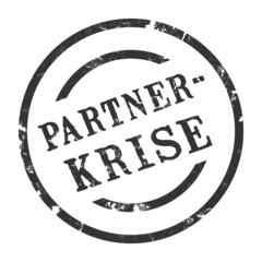 sk43 - StempelGrafik Rund - Partnerkrise - g1463