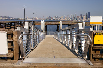 Obraz premium Ramp to the Dock