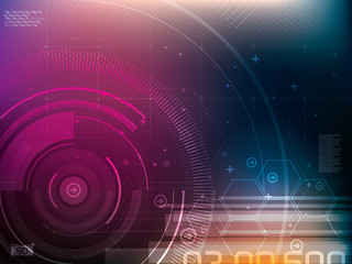 Abstract technology background