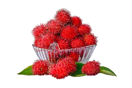 Assortment Of Fruits Isolated On White Background