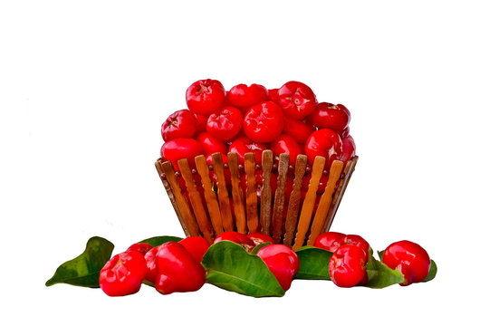 Assortment Of Fruits Isolated On White Background