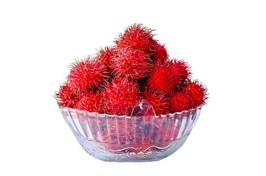 Assortment Of Fruits Isolated On White Background