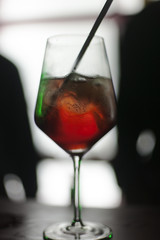 Cold cocktail, delicious,fresh, artistic photo
