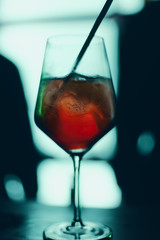Cold cocktail, delicious,fresh, artistic photo