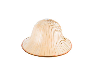 Asia hat isolated with clipping path