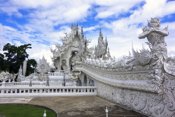 Bridge to Wat Rong Khun.