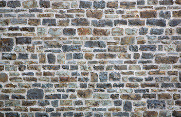 Obrazy na Szkle  Stary mur z cegły lub kamienia w tle