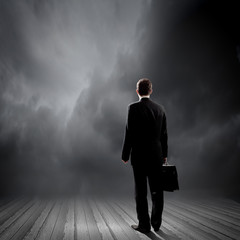 Obraz premium Speaker on stage