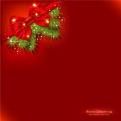 Merry X-mas and Happy New Year background
