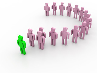 business network concept