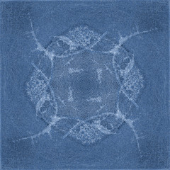 blue background  based on leather texture