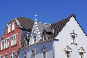 Fototapeta na wymiar RHEINBACH ( bei Bonn ) - Altstadtpanorama