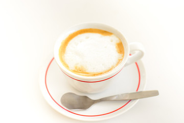 Hot mocha coffee