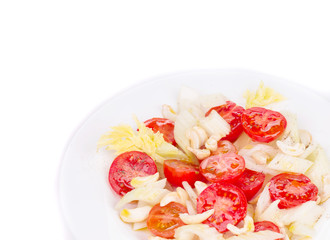Close up of fitness salad.