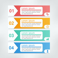 banner design template infographics
