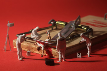 Tiny Miniature Scaled People in Curious Concepts