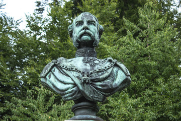 Buste af Christian IX Konge af Danmark Fredensborg Slot