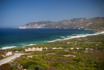 Fototapeta na wymiar Sardinia. South-West coast