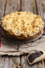 Mohnstreusel, mohn, streuselkuchen