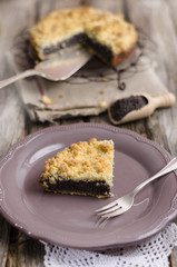 Mohnstreusel, mohn, streuselkuchen