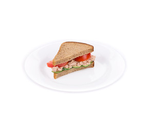 Tuna sandwich.