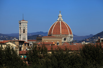 Fototapeta na wymiar Duomo di Santa Maria del Fiore, Firenza