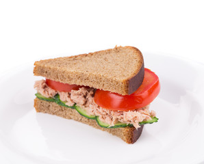 Tuna sandwich.