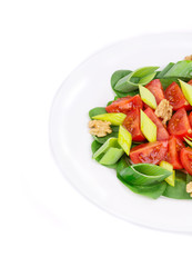 Close up of healthy salad.