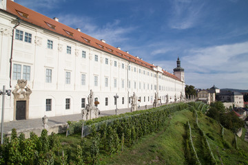 Fototapeta premium Building of the former Jesuit College in town Kutna Hora