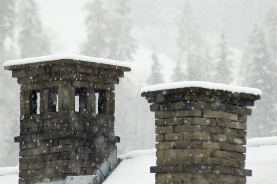 comignoli innevati