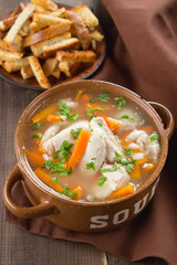 Chicken soup