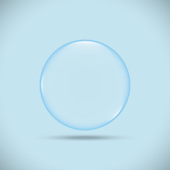 blue bubble vector illustrator