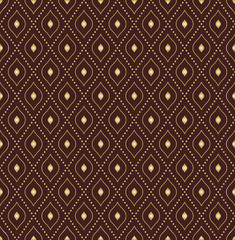 Geometric Seamless Vector Abstract Pattern