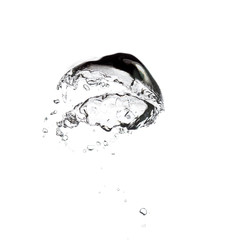 Fototapeta na wymiar Water Splash Macro