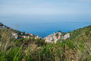 Fototapeta na wymiar The Magical Lands of Cinque Terre