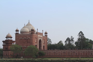 Das Taj Mahal in Agra Indien