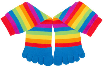 colored socks